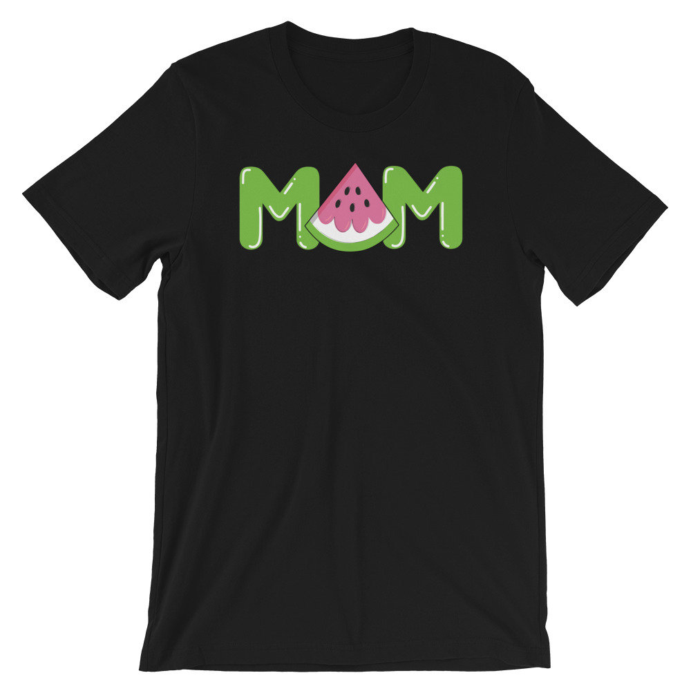 Mama Wassermelonen T-Shirt | Tshirt Sommer Shirt Lustiges Melonen Tshirt Unisex Tees Lustige Shirts von FreshDressedTees