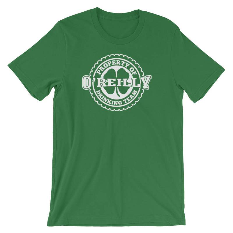 O' Reilly Trinken Team St. Patricks Tag Lustige Unisex Shirt | Grünes Kleeblatt Betrunken Irland Urlaub Pattys T Beste Geschenkidee von FreshDressedTees