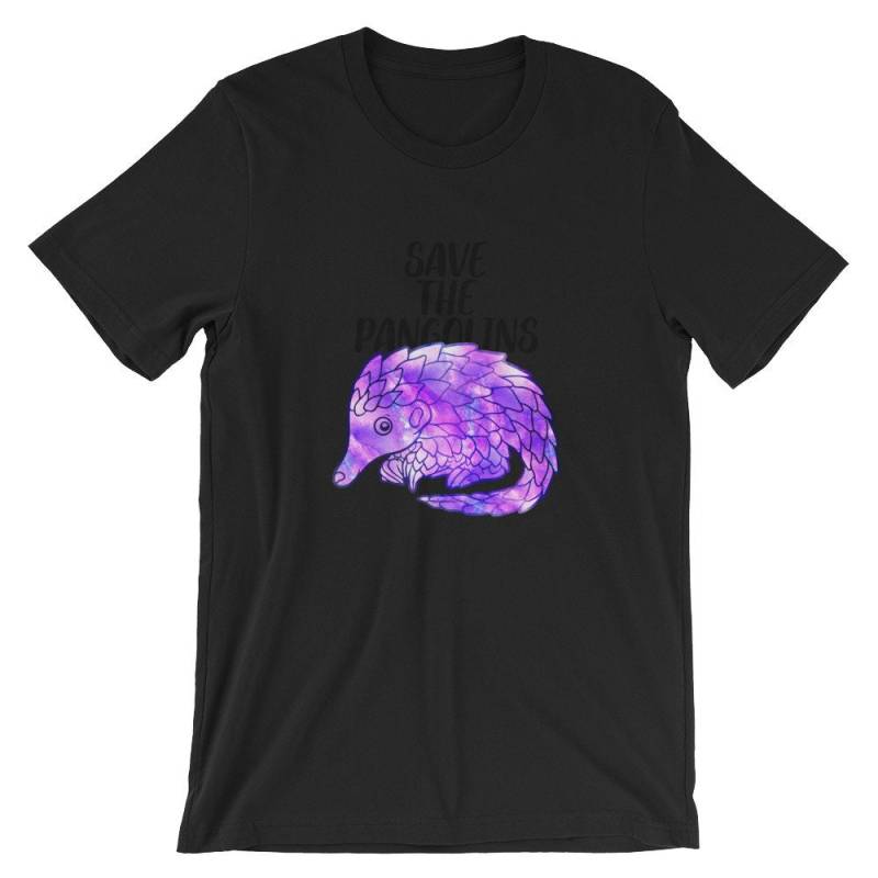 Save The Pangolins T-Shirt | Pangolin Gefährdete Arten Shirt Spartier Tshirt Ameisenbär Tier Humor Geschenk Kurzärmeliges Unisex von FreshDressedTees