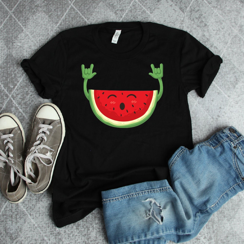 Tanzen Wassermelone Lustiges Shirt | Wassermelone-Shirt, Wassermelone, Sommer-Shirt, Geburtstag, Obst-Shirt, Geburtstag Shirt von FreshDressedTees