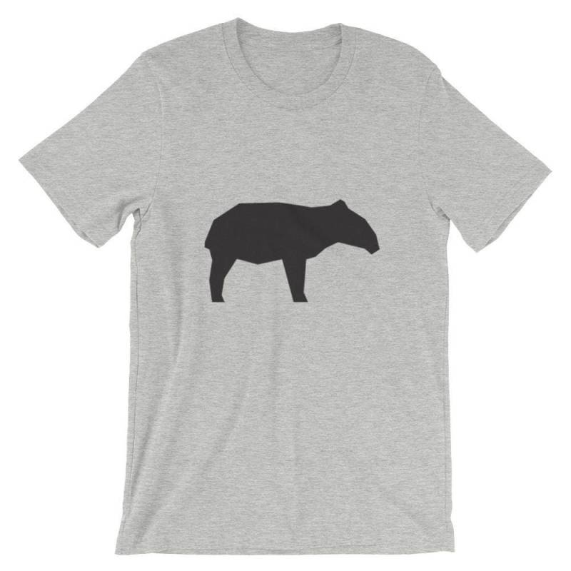 Tapir Tapirus Outdoor-Ausrüstung Cool Unisex-Shirt | Pflanzenfressenden Säugetier Tier Süße Souvenir T-Shirt Besten Verkäufer Geschenk-Kurzarm von FreshDressedTees
