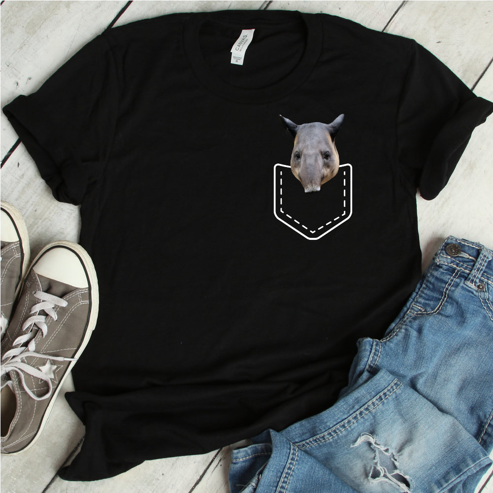 Tapir in Meiner Tasche T-Shirt | Tapir, T-Shirt, Hemd, Tapirus, Tapir-Shirt, Tshirt, Reiter Baby Erhaltung von FreshDressedTees
