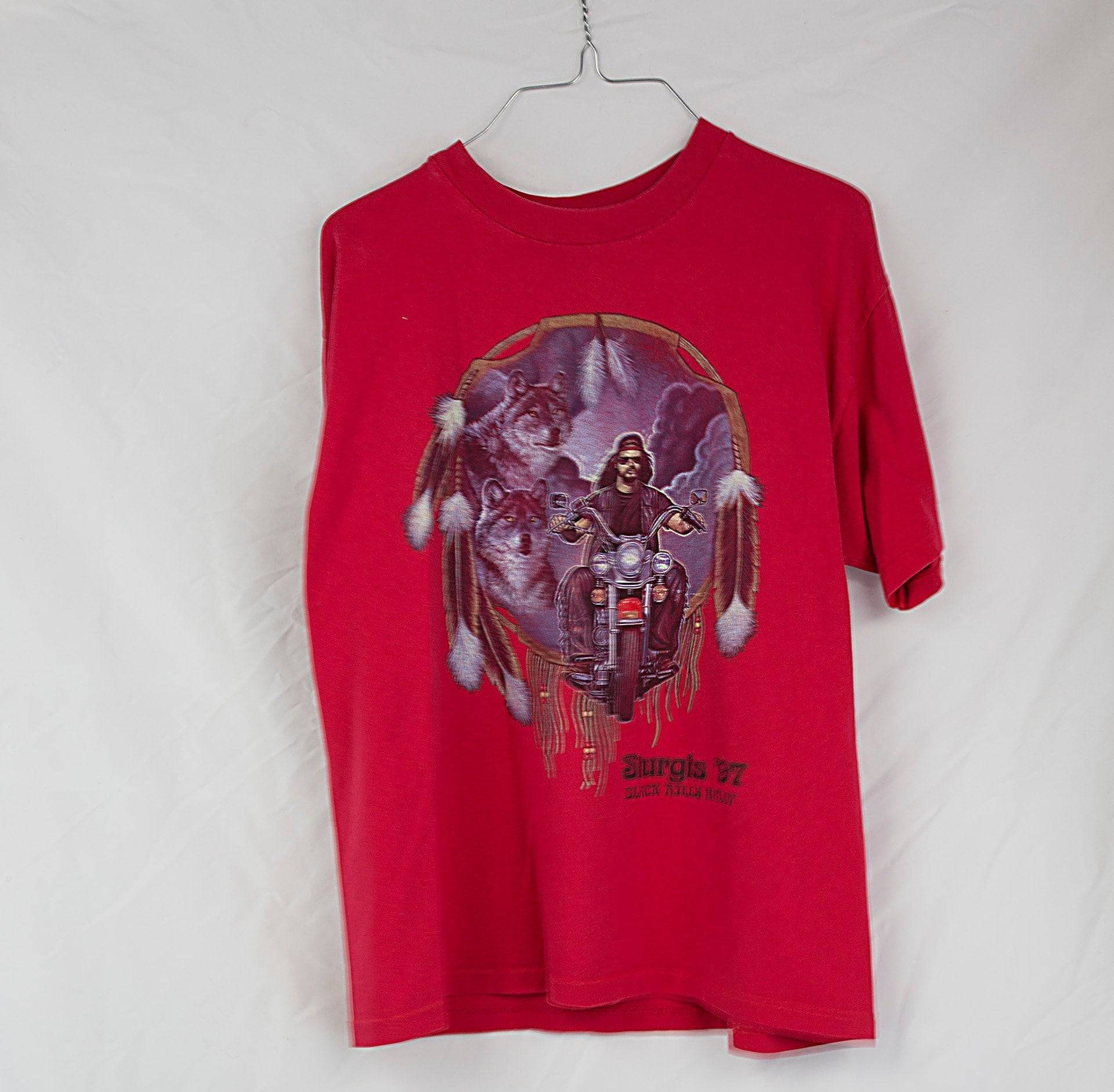 Vintage 1997 Sturgis Bike Kundgebung Traumfänger T-Shirt Size L Vintage 1997 Sturgis Bike Kundgebung Traumfänger T-Shirt Size L von FreshFitsMN