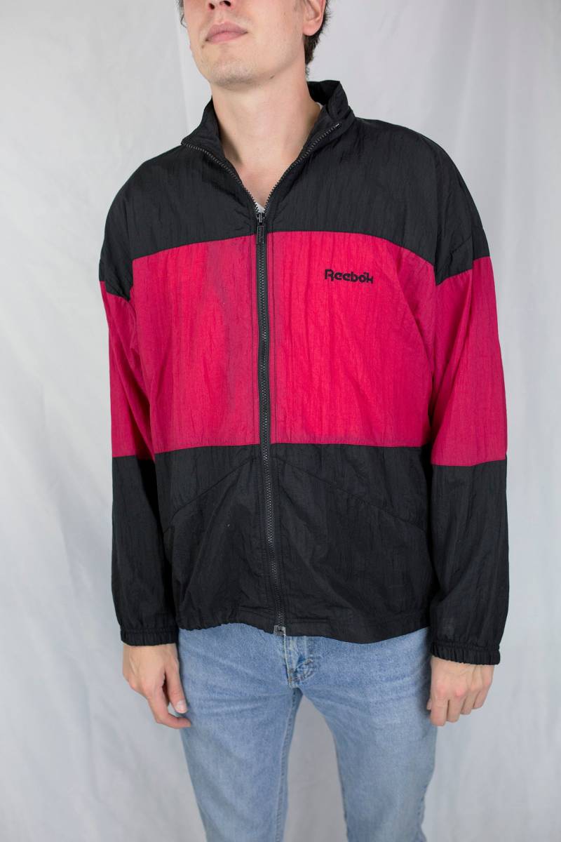 Vintage 90Er Jahre Reebok Windbreaker Jacke Gr. L Vintage 90Er Jahre Reebok Windbreaker Jacke Gr. L von FreshFitsMN