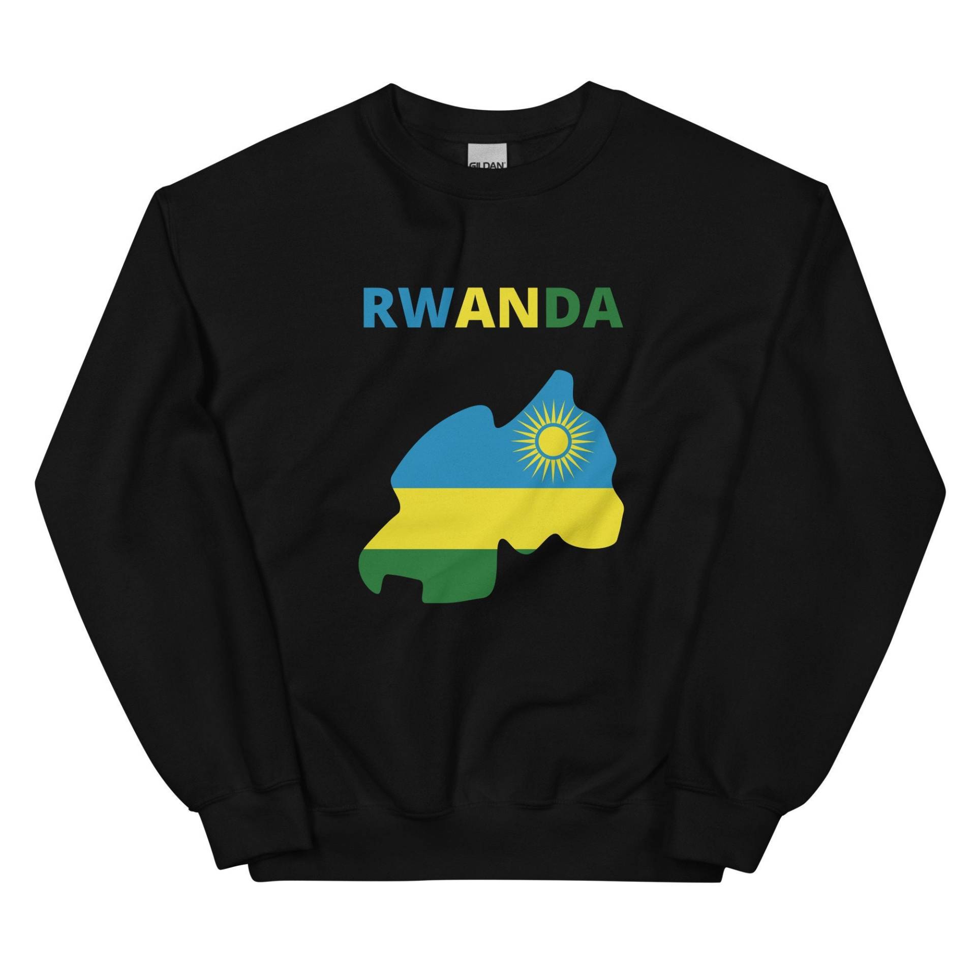 Ruanda Sweatshirt, Ruanda Geschenk, Ruanda Flagge Karte, Ruanda Geschenke, Ruanda Birthday, Ruanda Roots, Ruanda Women, Ruanda Holiday, Ruanda Trip von FreshMerchDesigns