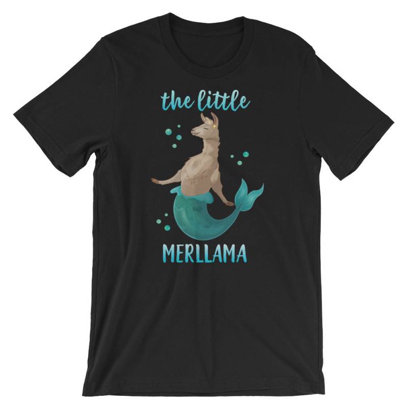Das Kleine Merllama Shirt - Meerjungfrau-Lama-Shirt Lustige Lama Süße Meerjungfrau-Liebhaber Kleidung Liebhabergeschenk von FreshOutlookArt