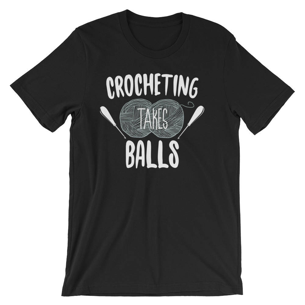 Häkeln Dauert Kugeln Shirt Häklerin Lustige Häkeln Hemd, Garn-Shirt, Strick-Shirt, Strickerin von FreshOutlookArt