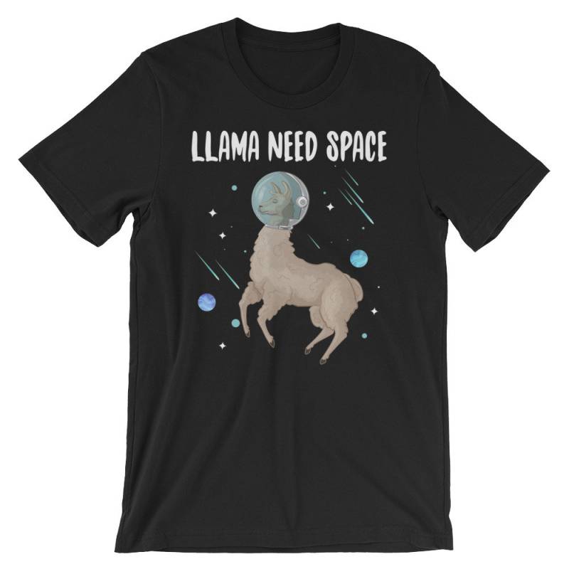 Llama Need Space Shirt Lllama Shirt-Space Alpaca Shirt-Funny Lover-Cosmic Llama-Space Suit von FreshOutlookArt