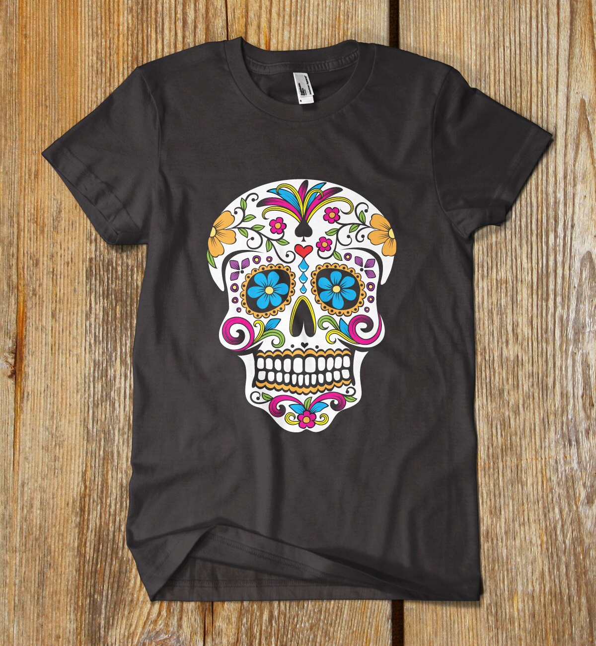 Zuckerschädel-T-Shirt. Ein Einzigartigesweihnachtsgeschenk Zuckerschädel-T-Shirt. Ein Einzigartigesweihnachtsgeschenk von FreshThredz