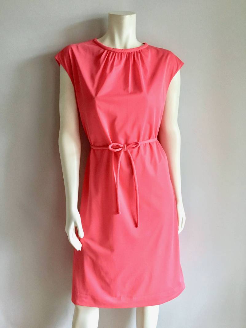 70's Hot Pink, Ärmelloses Kleid Von Sakony | L 70's Hot Pink, Ärmelloses Kleid Von Sakony | L von Freshandswanky