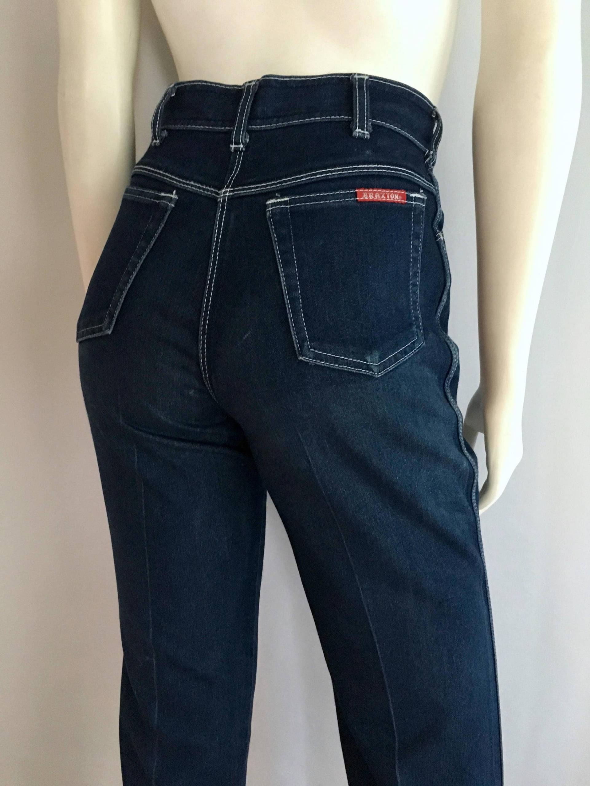 80Er Jahre Braxton Jeans, High Waisted, Gerades Bein, Denim | M 80Er Jahre Braxton Jeans, High Waisted, Gerades Bein, Denim | M von Freshandswanky