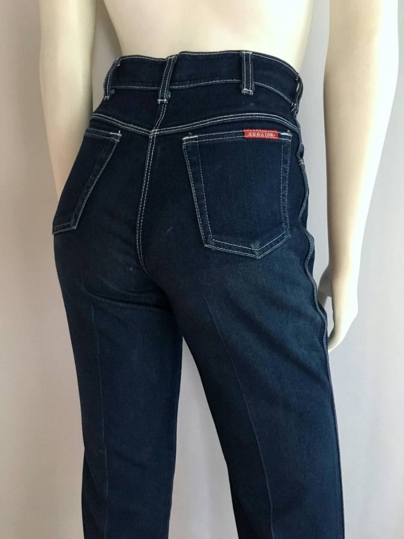 80Er Jahre Braxton Jeans, High Waisted, Gerades Bein, Denim | M 80Er Jahre Braxton Jeans, High Waisted, Gerades Bein, Denim | M von Freshandswanky