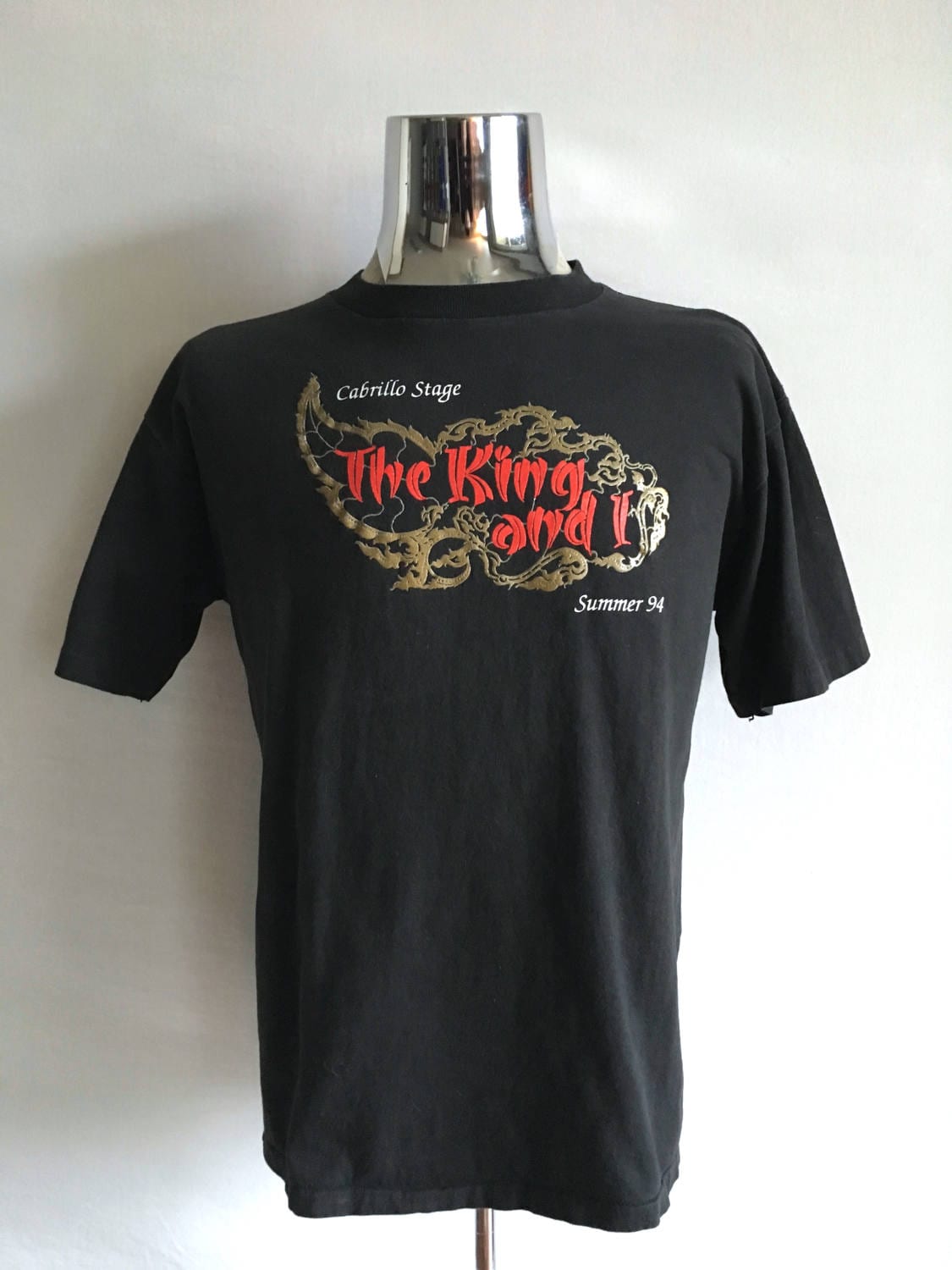 90's The King Und Ich, T Shirt, Schwarz, Kurzarm | L 90's The King Und Ich, T Shirt, Schwarz, Kurzarm | L von Freshandswanky