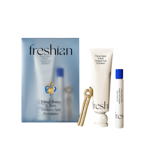 Freshian - Hand Cream & Cuticle Oil Gift Set (Lucky Blue Edition) - 50ml + 11ml von Freshian