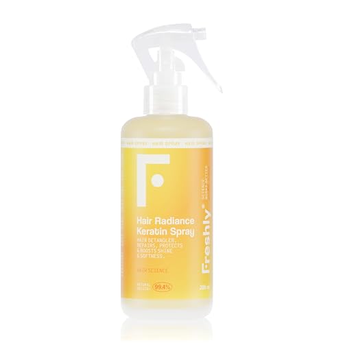 Freshly Cosmetics Keratin Thermo-Schutzspray zum Entwirren der Haare. 200ml von Freshly