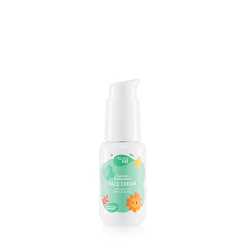Freshly Cosmetics Kinder-Gesichtscreme, 100% natürlich, Calming Sunflower Face Cream Freshly Cosmetics Kinder-Gesichtscreme, 100% natürlich, Calming Sunflower Face Cream von Freshly