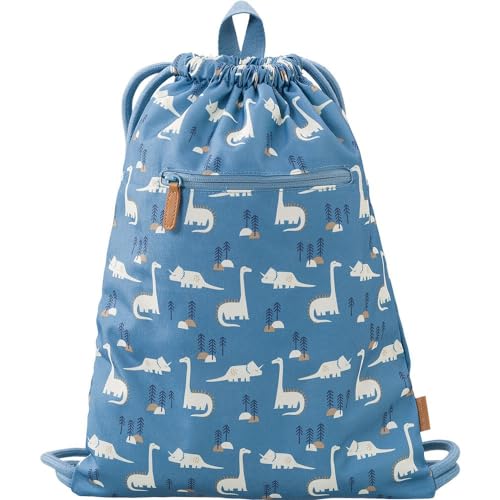 Fresk FB820-10 Kinderturnbeutel - Dinosaurier blau (43x30 cm) von Fresk