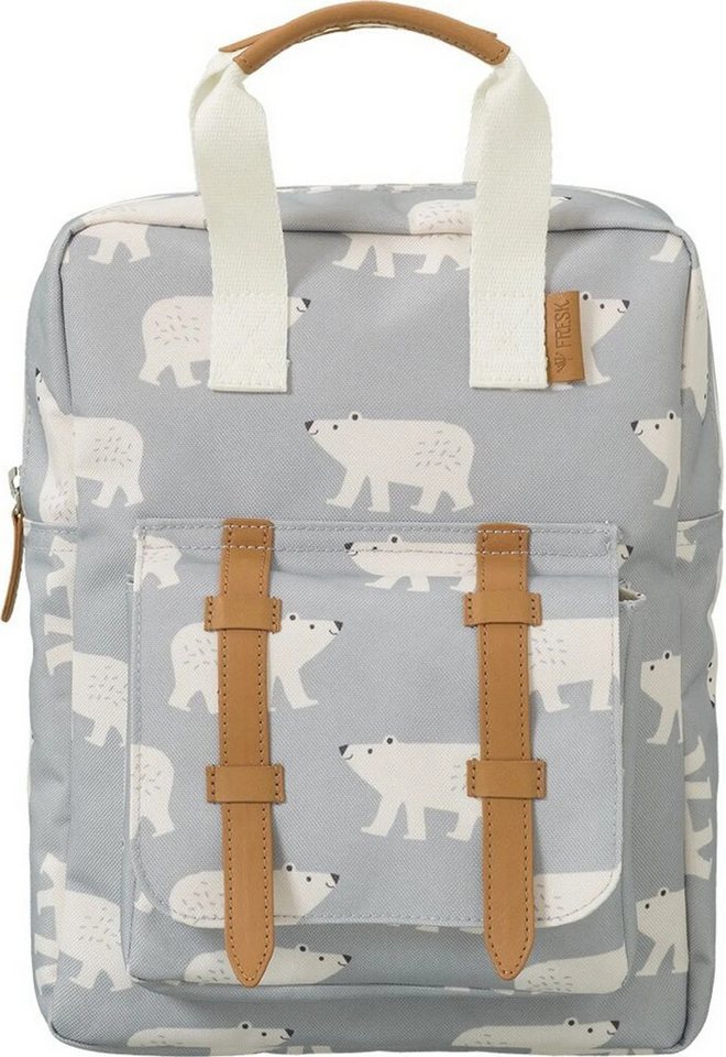 Fresk Kinderrucksack Fresk Rucksack Kinder 28 x 21 cmx10 cm aus recycelten PET Tiermotive von Fresk