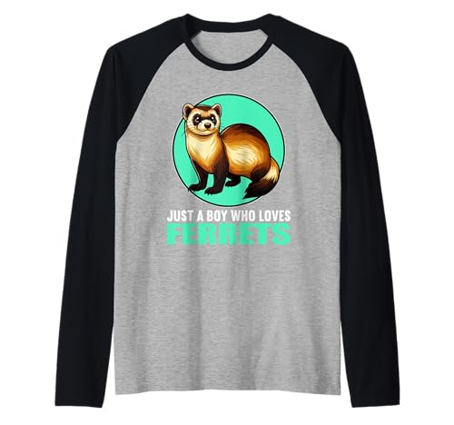 Herren Frettchen Raglan Herren Frettchen Raglan von Frettchen Tier Shop