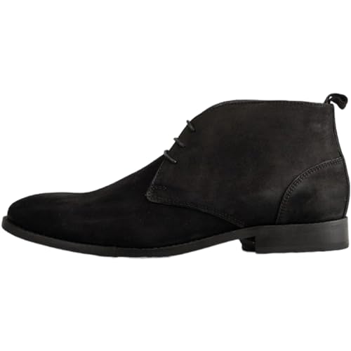 FRETZ men SVEN Schnür Stiefeletten Schwarz (numeric_45) (EU Schuhgrößensystem, Erwachsene, Herren, Numerisch, M, 44) von FRETZ men