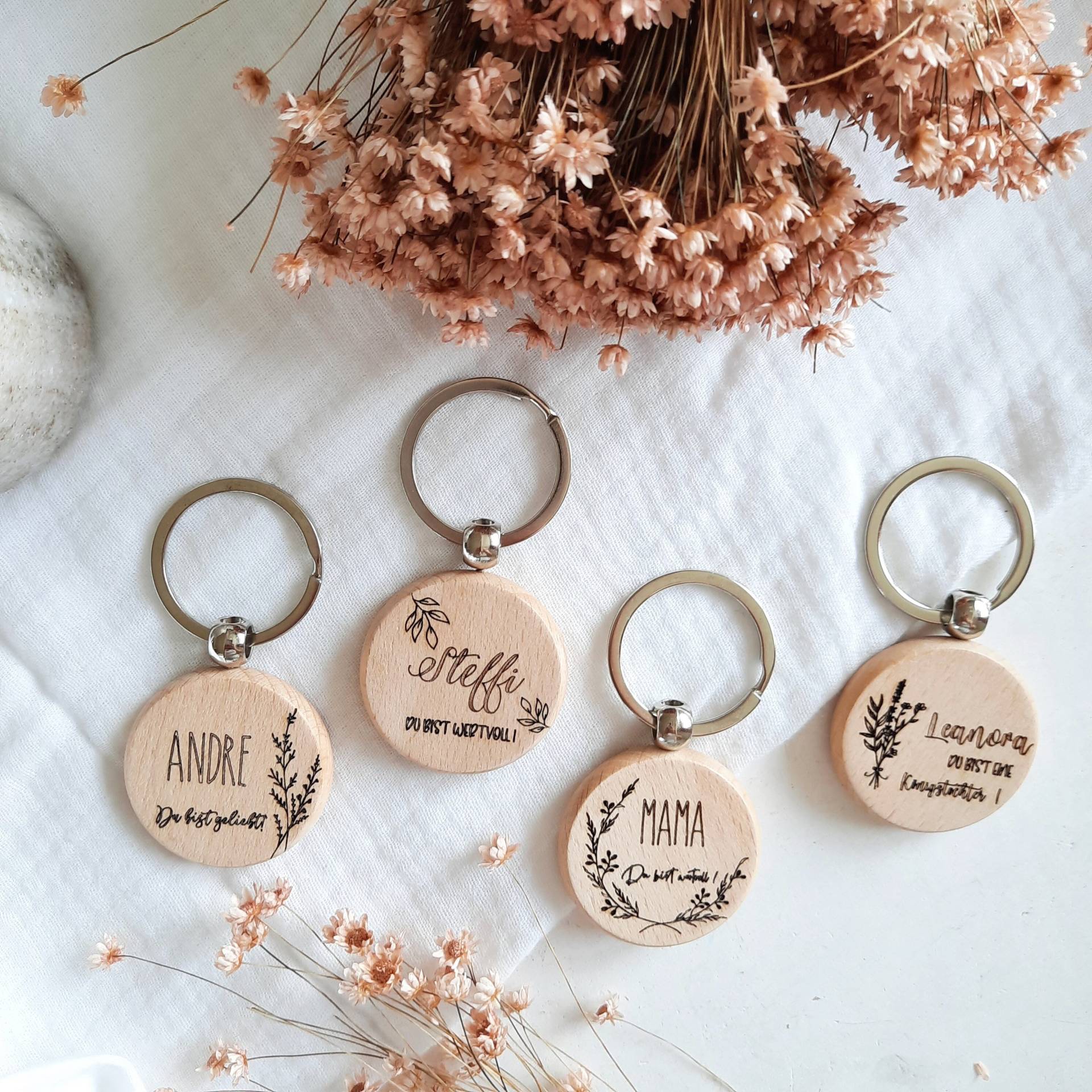 Schlüsselanhänger Holz/Personalisiert Christlich Du Bist Wertvol Geschenkidee Schlüsselanhänger Holz/Personalisiert Christlich Du Bist Wertvol Geschenkidee von Freudengeber