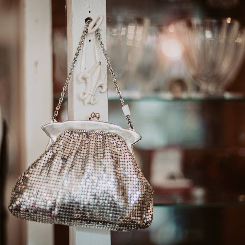 Art Déco Vintage Whiting & Davis Pailettentasche Aus Den Usa von FreudenhausvonSu