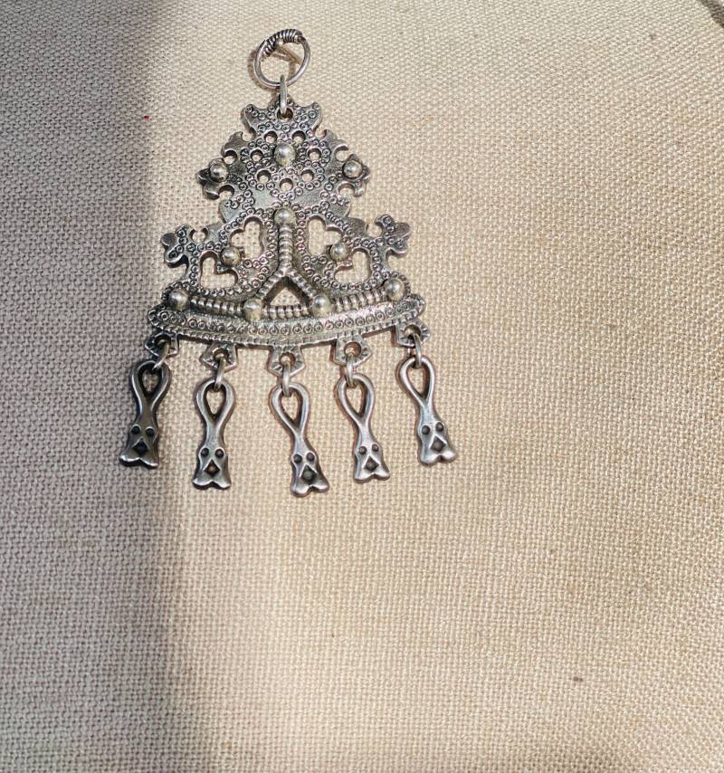 Finnland Kettenanhänger Amulett Etno Anhänger von FreudenhausvonSu