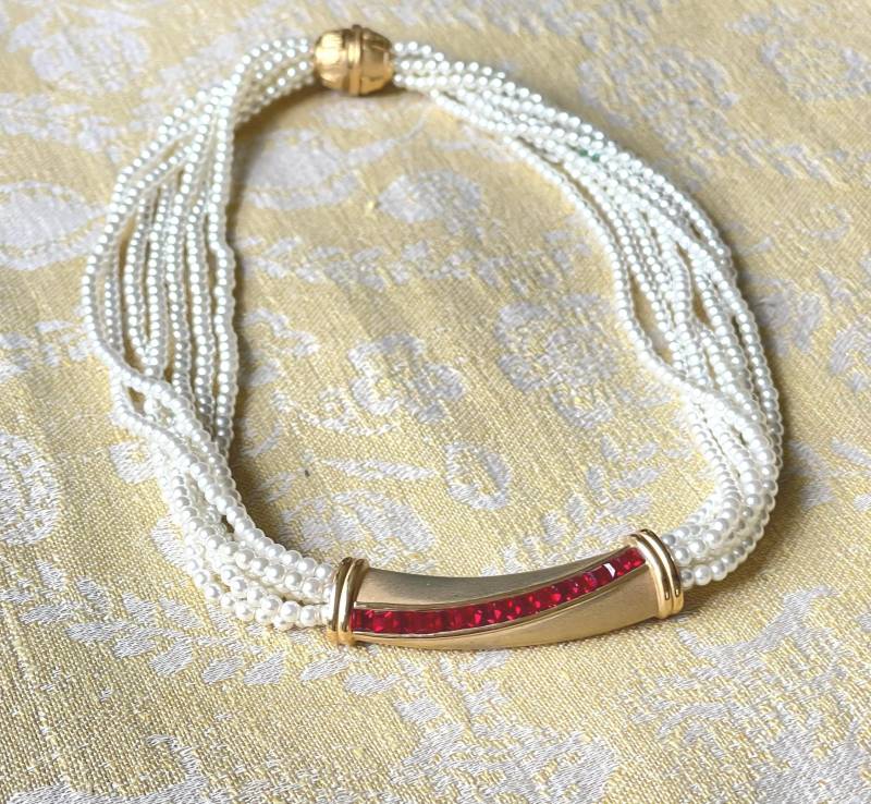 Lanvin Vintage Collier Paris Lanvin Vintage Collier Paris von FreudenhausvonSu