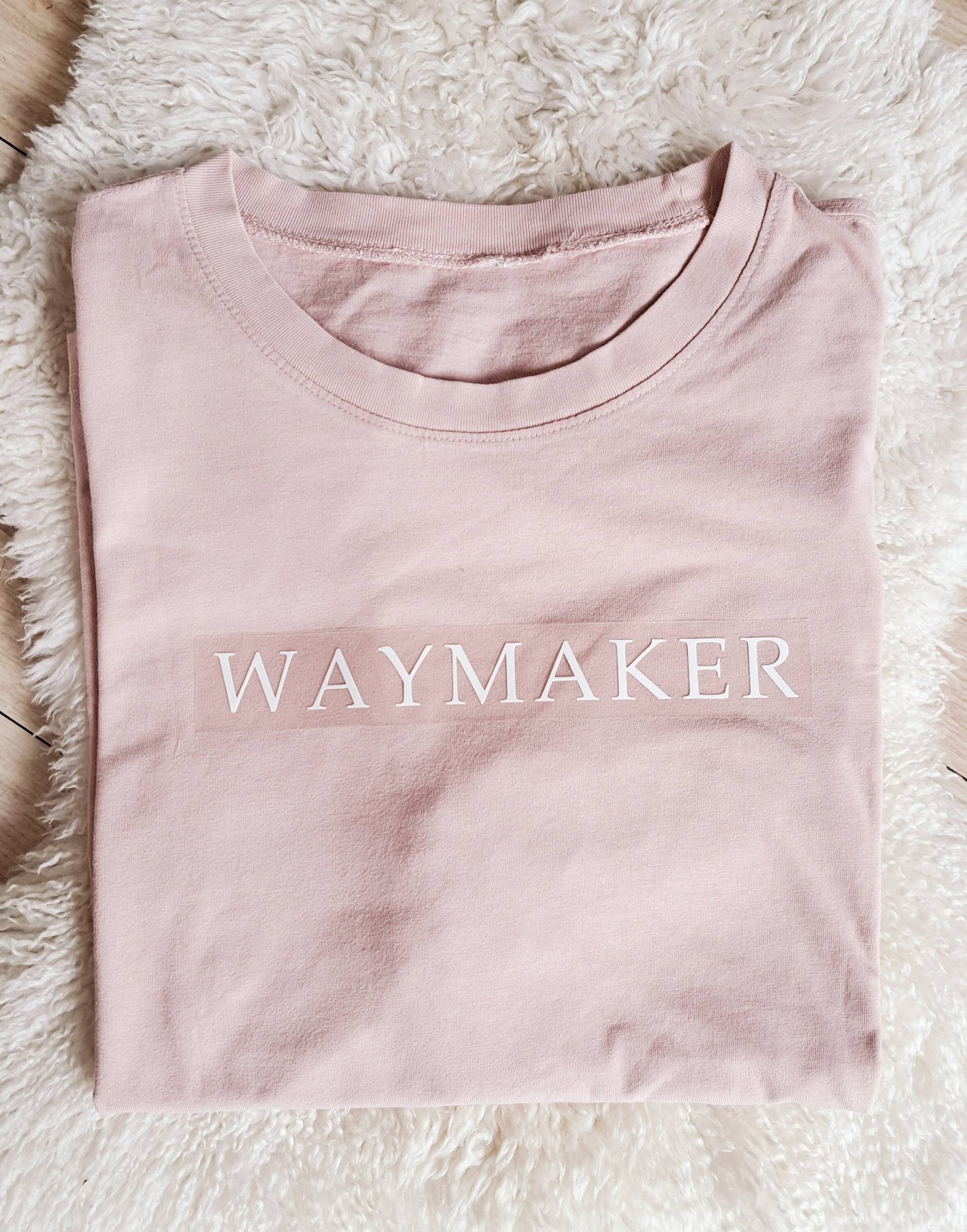 Bügelbild "Waymaker" | Diy Accessoire Glaube Christlich Geschenk Bügelbild "Waymaker" | Diy Accessoire Glaube Christlich Geschenk von FreueDich