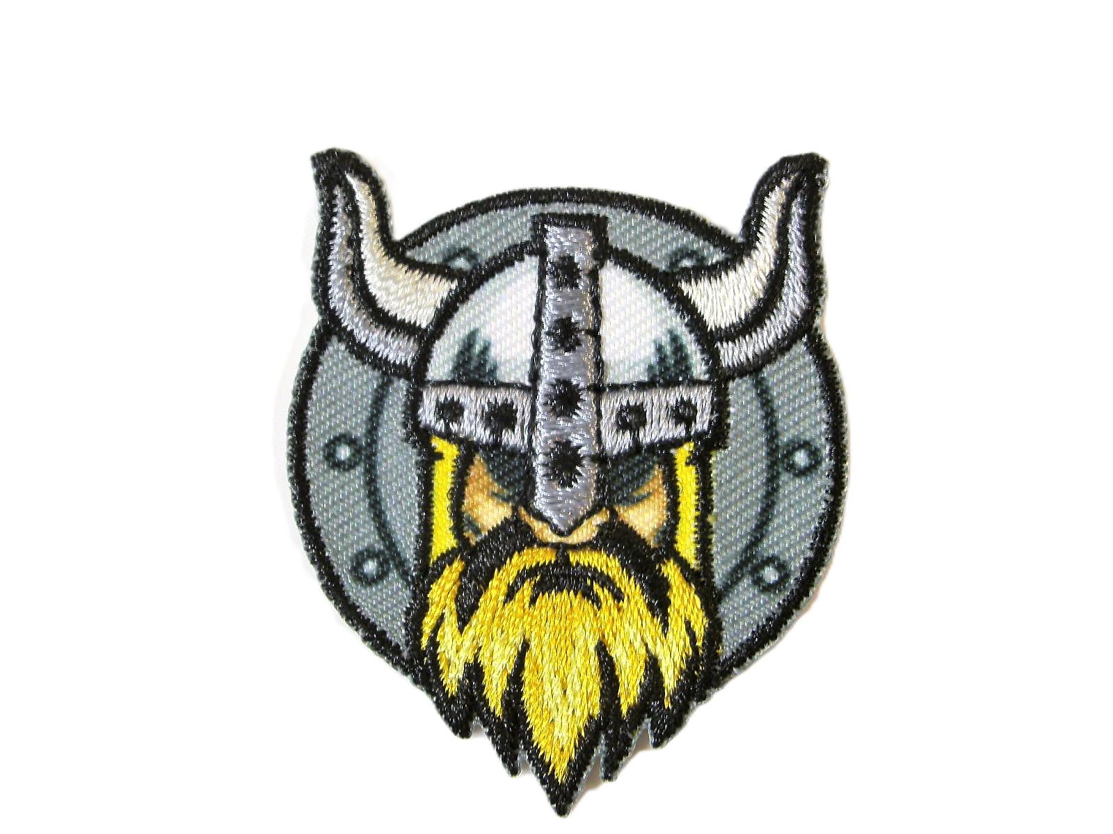 Aufbügelbares Patch - Wikinger 40 Mm Durchmesser Aufbügelbares Patch - Wikinger 40 Mm Durchmesser von FreuleinStephi