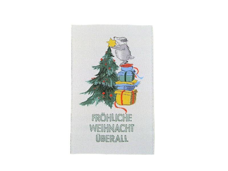Aufnäher Fröhliche Weihnacht Ca. 50x80 Mm Aufnäher Fröhliche Weihnacht Ca. 50x80 Mm von FreuleinStephi