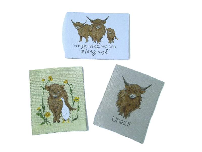 Aufnäher - Galloway Ca. 40x50 Mm von FreuleinStephi