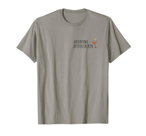 Damen Anonyme Aperolikerin Aperol Spritz T-Shirt Damen Anonyme Aperolikerin Aperol Spritz T-Shirt von Freunde des Aperols