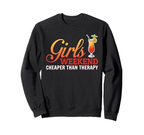 Girls Trip Therapie Wochenende Party Freundinnen Sweatshirt von Freundinnen Wochenende Junggesellin