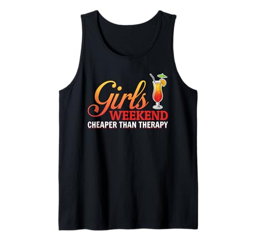 Girls Trip Therapie Wochenende Party Freundinnen Tank Top Girls Trip Therapie Wochenende Party Freundinnen Tank Top von Freundinnen Wochenende Junggesellin