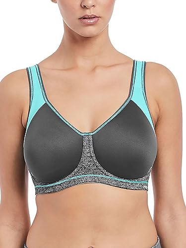 Freya Damen Sonic Bügel, Spacer Sport-BH, Carbon, 34GG von Freya