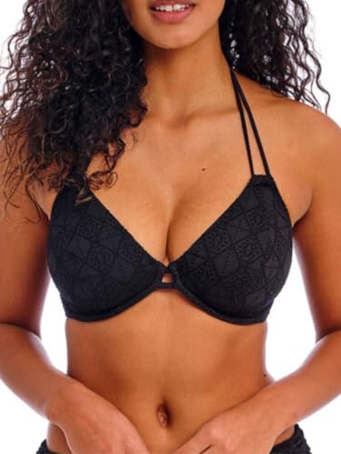 Freya - Badeanzug-Oberteil Nomad Nights, Schwarz , 65H von Freya