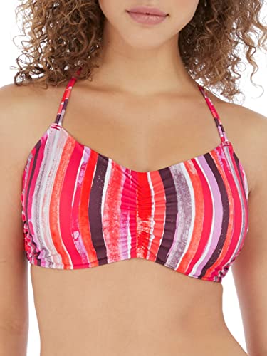 Freya Damen Bali Bay Brallete-Bikinioberteil mit verdecktem Bügel Bikini, Sommer Multi, 65F von Freya