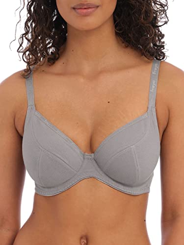 Freya Damen Chill Bügel Plunge-BH, Blickdicht, Grau (Cool Grey), 70F von Freya