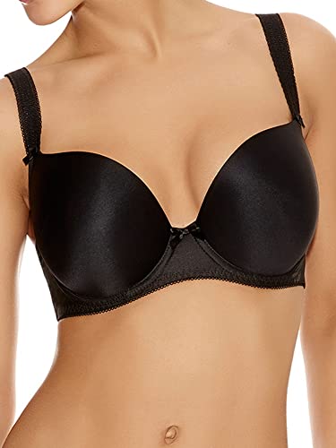 Freya Damen Deco UW Formgepresster Plunge BH, schwarz, von Freya