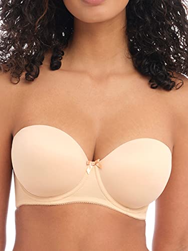 Freya Damen Deco UW geformter trägerloser BH, Nude, 60E von Freya