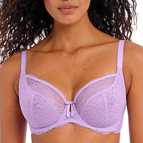 Freya Damen Fancies Balconette Bügel, K Plunge-BH, Purple Rose, 38J von Freya