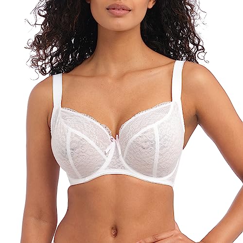 Freya Damen Fancies Bügel Balkon K Cup BH, Weiss/opulenter Garten, 60K von Freya