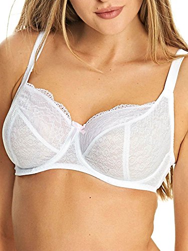 Freya Damen Fancies Bügel Balkon K Cup BH, Weiss/opulenter Garten, 70K von Freya