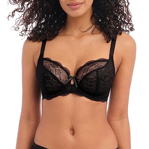 Freya Damen Fancies Underwire Plunge Bra BH, schwarz, 75E Freya Damen Fancies Underwire Plunge Bra BH, schwarz, 75E von Freya