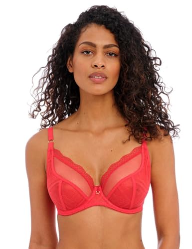 Freya Damen Fatale Bügel-BH, chilli red, 60F Freya Damen Fatale Bügel-BH, chilli red, 60F von Freya