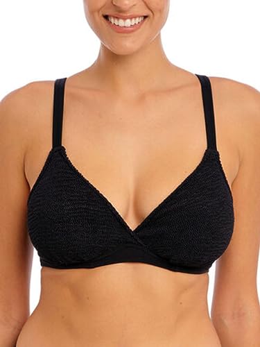 Freya Damen Ibiza Waves Underwire Plunge Top Bikini, Schwarz, 75F von Freya