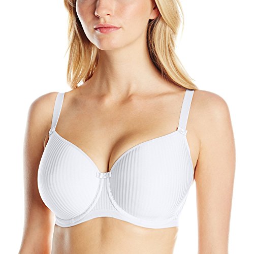 Freya Damen Idol Seam Molded Balcony Bra BH, weiß, 70FF von Freya