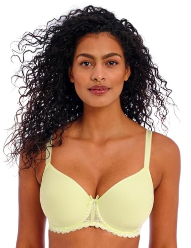 Freya Damen Offbeat Decadence Underwire Molded Spacer Bra T-Shirt-BH, Key Lime, 80DD von Freya