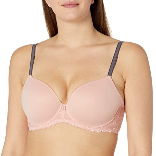 Freya Damen Offbeat Demi Plunge Molded T-Shirt Bra Geformter BH, Hagebutte, 80FF von Freya